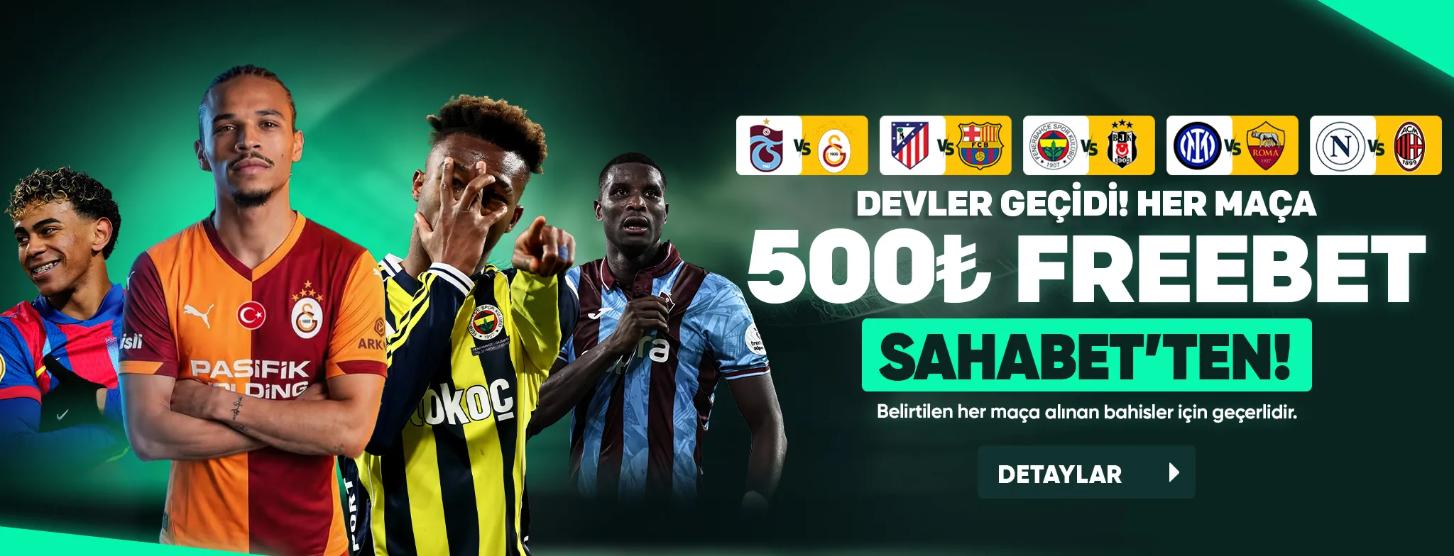 Sahabet Yüksek Oranlı Spor Bahisleri